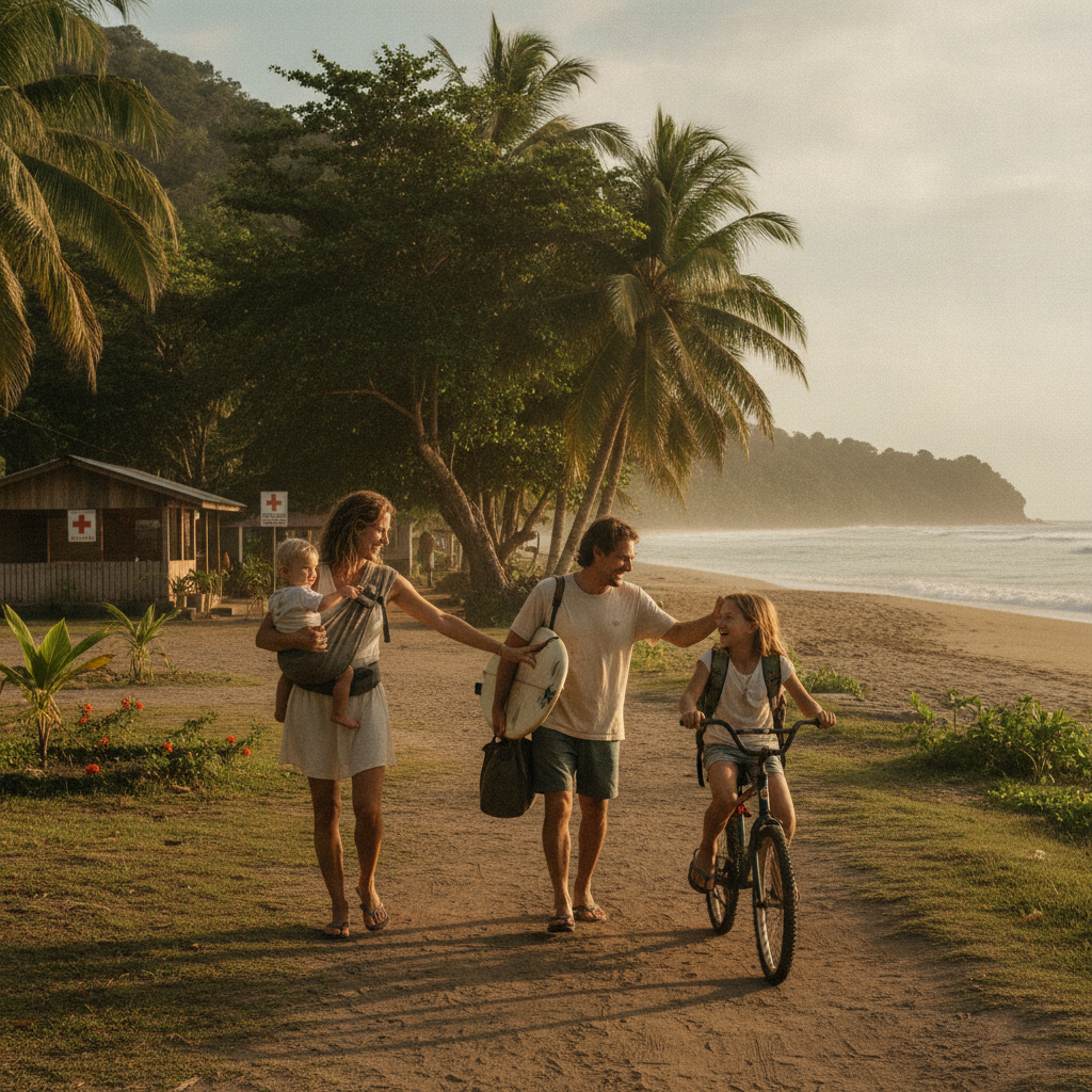 Families in Tamarindo